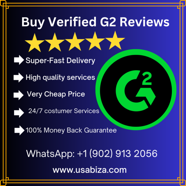 Buy Verified G2 Reviews